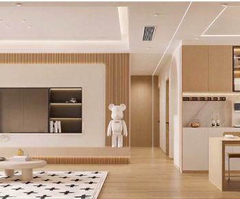 Modern A Living Room-ID:757803929