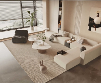 Modern Sofa Combination-ID:451488027