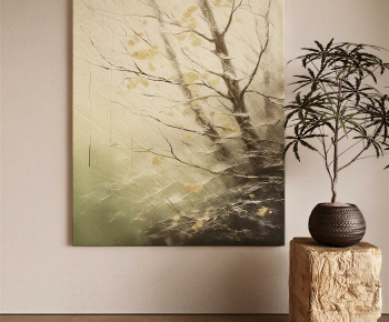 Wabi-sabi Style Painting-ID:740984924