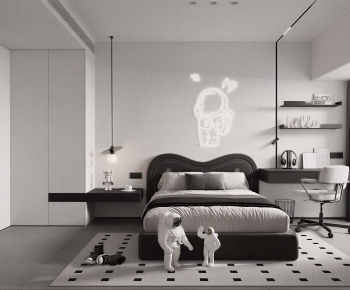 Modern Boy's Room And Son's Room-ID:900939943