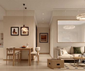 Nordic Style A Living Room-ID:678495888