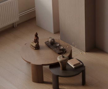 Wabi-sabi Style Coffee Table-ID:981071004