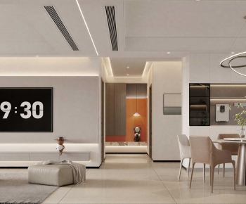 Modern A Living Room-ID:272978075