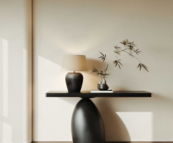 Wabi-sabi Style Console-ID:549370051