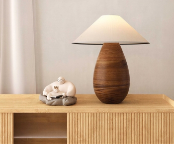 Wabi-sabi Style Table Lamp-ID:242796908