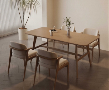 Modern Dining Table And Chairs-ID:372998957