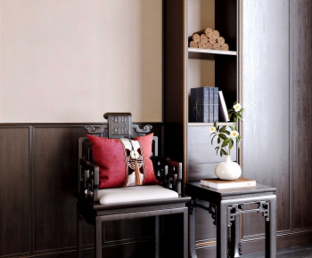 New Chinese Style Lounge Chair-ID:427792072