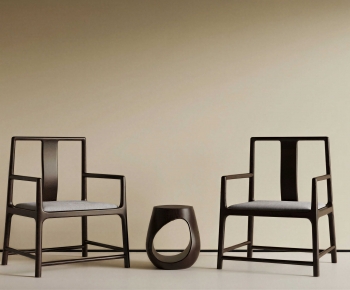 New Chinese Style Lounge Chair-ID:473366982