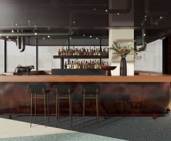 Modern Counter Bar-ID:232564936