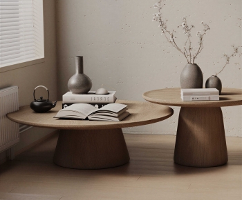 Wabi-sabi Style Coffee Table-ID:386315113