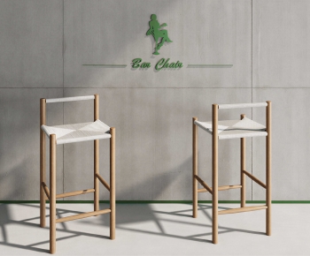 New Chinese Style Bar Chair-ID:234745038