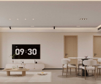 Modern A Living Room-ID:747450112