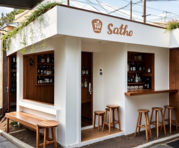 Modern Facade Element-ID:892538079