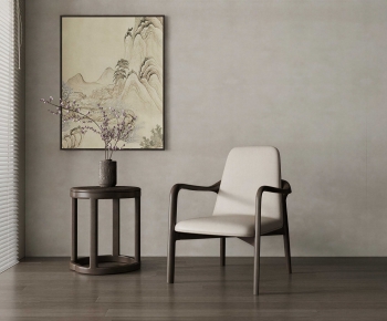 New Chinese Style Lounge Chair-ID:199441918