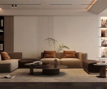 Modern A Living Room-ID:153423076