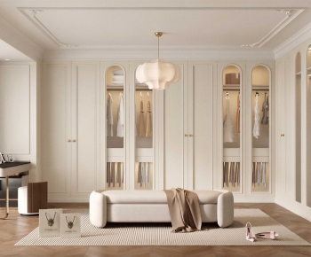 French Style Clothes Storage Area-ID:816440116