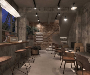 Industrial Style Cafe-ID:728327043