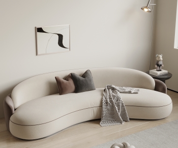 Modern Curved Sofa-ID:560458901
