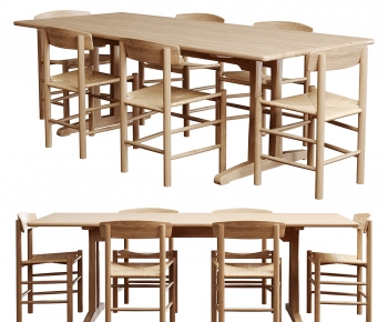 Nordic Style Dining Table And Chairs-ID:761455068