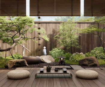Japanese Style Courtyard/landscape-ID:591602096