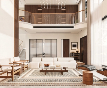 Modern A Living Room-ID:552964933