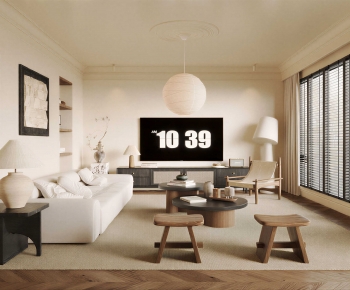 Modern A Living Room-ID:853622913