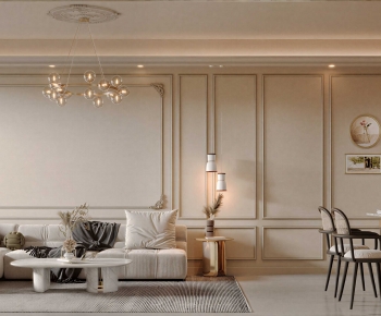 French Style A Living Room-ID:659074077