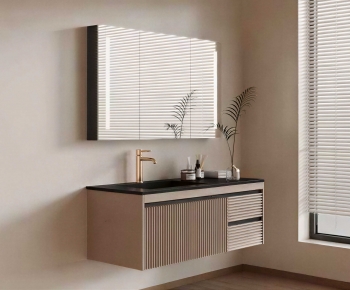 Modern Bathroom Cabinet-ID:275549892