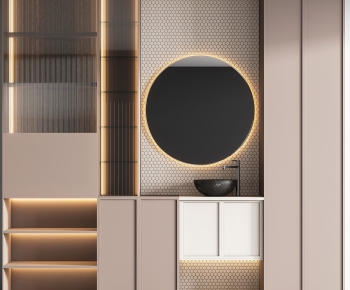 Modern Bathroom Cabinet-ID:901674038