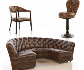 European Style Curved Sofa-ID:437673099