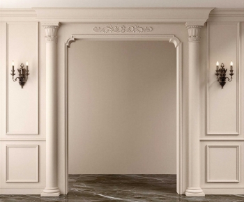 French Style TV Wall-ID:693972115