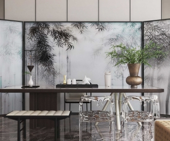 New Chinese Style Real Estate Sales Office-ID:116286993