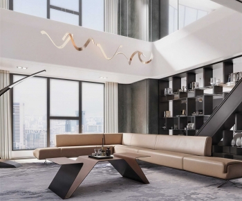 Modern A Living Room-ID:782006987