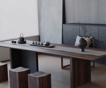 New Chinese Style Tea Tables And Chairs-ID:254859995