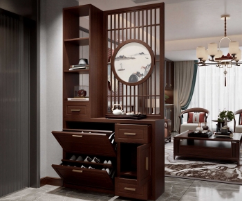 New Chinese Style Hallway-ID:508375887