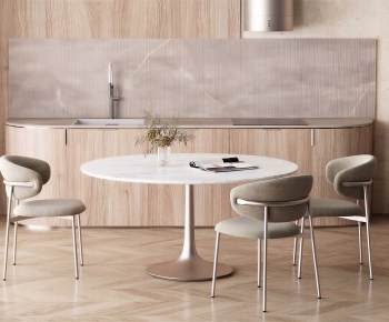 Modern Dining Table And Chairs-ID:162662033