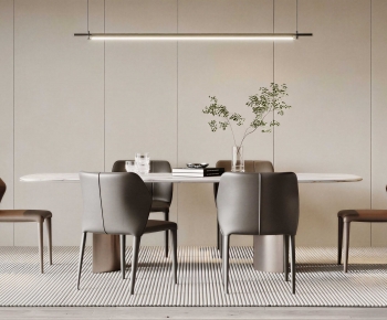 Modern Dining Table And Chairs-ID:594500062
