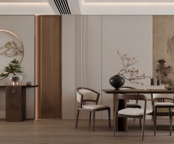 New Chinese Style Dining Room-ID:814419037