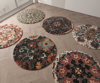 European Style Circular Carpet-ID:192923074