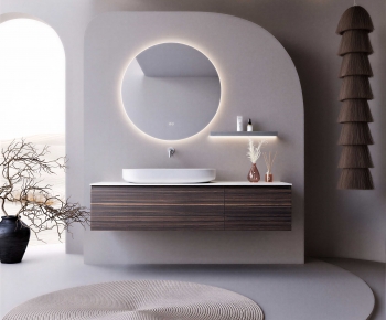 Modern Bathroom Cabinet-ID:136024957