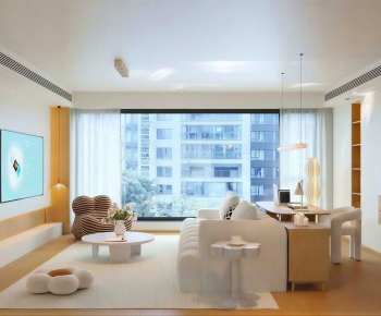 Modern A Living Room-ID:808387041