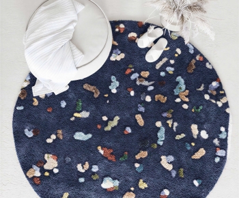 Modern Circular Carpet-ID:284892085