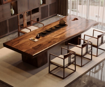 New Chinese Style Tea Tables And Chairs-ID:478065974