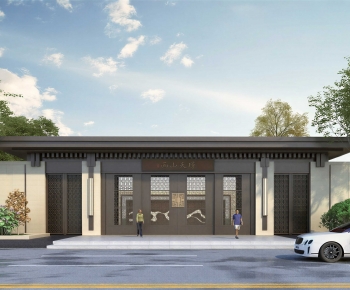 New Chinese Style Gate-ID:740695006