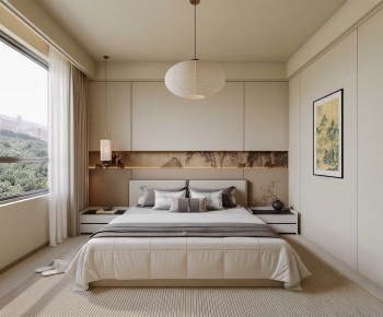 New Chinese Style Bedroom-ID:711101066