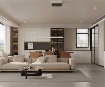 Modern A Living Room-ID:586931945