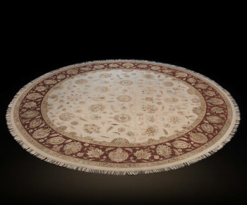 European Style Circular Carpet-ID:448379573