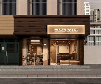 Industrial Style Facade Element-ID:861118082