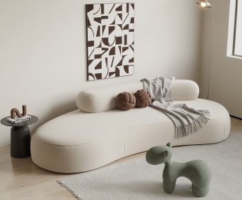 Modern Curved Sofa-ID:551340108