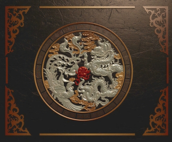 Chinese Style Wall Decoration-ID:902652986